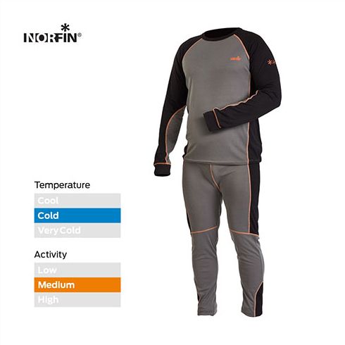 Costum termic Norfin Comfort Line Gray, marime M