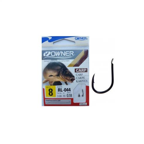 Carlige legate Owner RL-044 Nr.8 - Fir 0.18mm