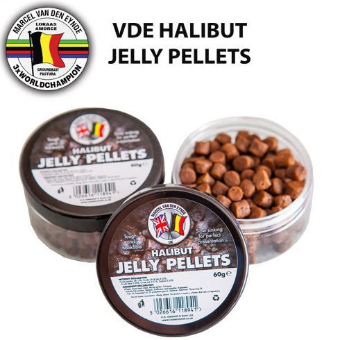 Pelete Van Den Eynde Jelly Pellets Halibut 60gr