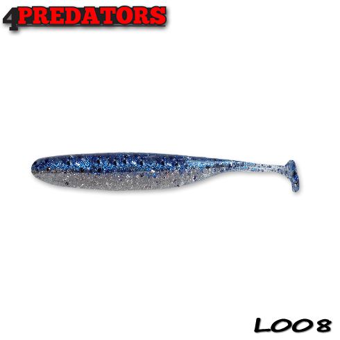 Shad 4Predators Finesse Impact Laminat 7cm , culoare 008 - 7 buc/plic