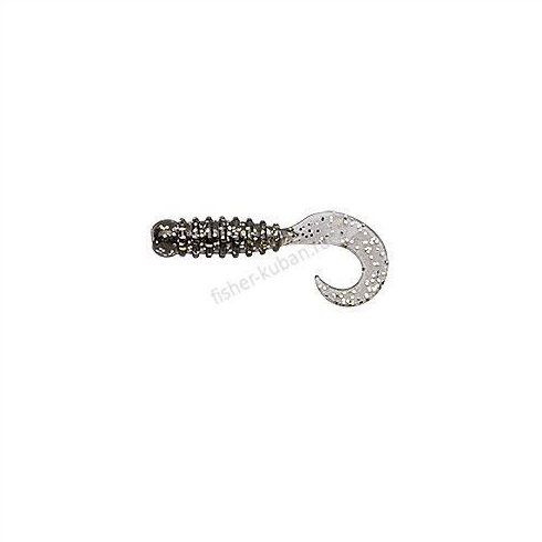 Grub Owner Ring Single Tail 82914 RB-3, 3,8cm, culoare G/S Smoke