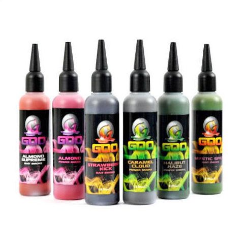 Aditiv lichid Korda Goo Spicy Squid Power Bait Smoke 115ml