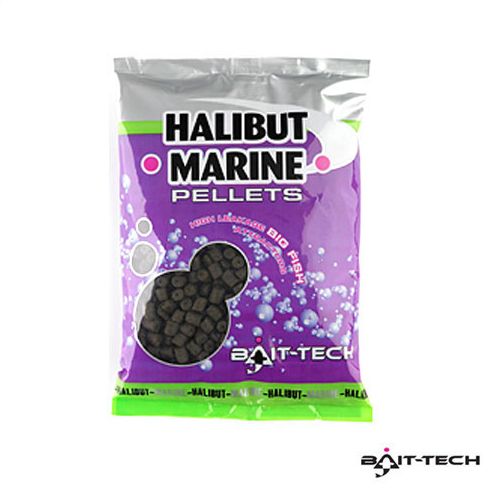 Pelete Bait-Tech Halibut Marine Pre Drilled 14mm