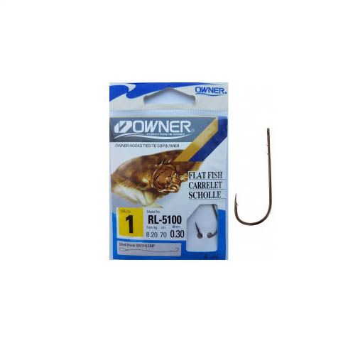 Carlige legate Owner RL-5100 53812 Nr.1 - Fir 0.30mm