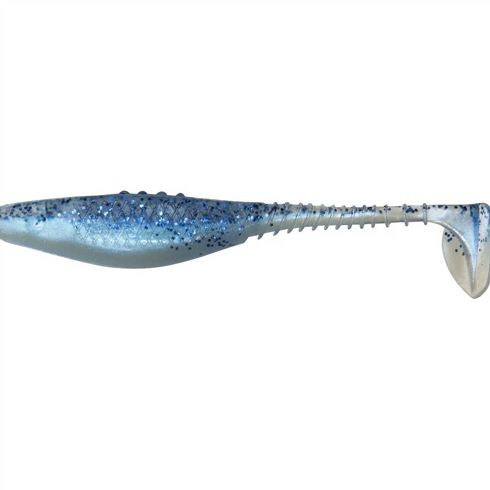 Shad Dragon Belly Fish 5cm - Pearl BS/Clear