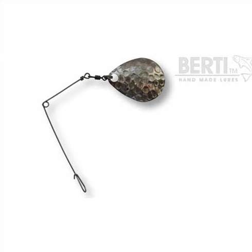 Bertilure Spinnerbait cu agrafa Colorado 3, Culoare Nickel