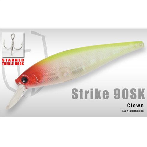 Vobler Colmic Herakles Strike 90SK 9cm/11g Clown
