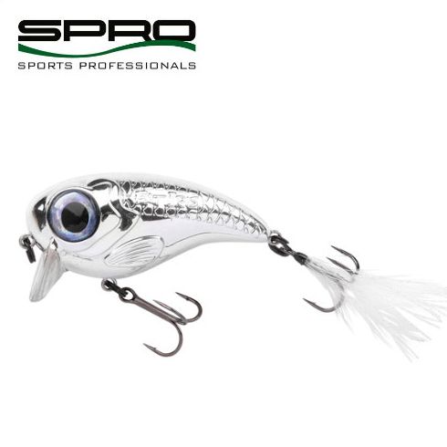 Vobler Spro Fat Iris Slow Floating 6cm/17g, culoare Mirror