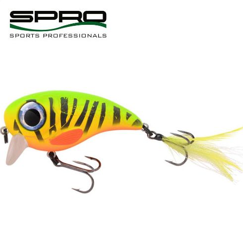 Vobler Spro Fat Iris Slow Floating 6cm/17g, culoare Firetiger