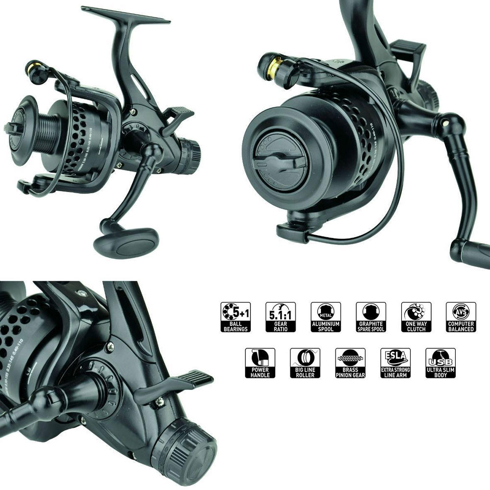 Mulineta feeder Carp Zoom Black Ghost BBC Baitrunner 4000