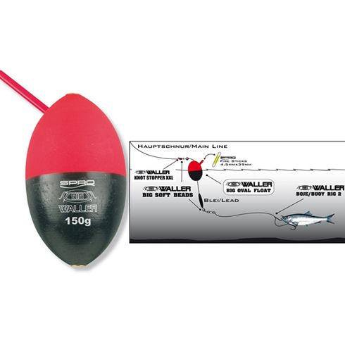 Pluta Spro Big Waller Oval Float 150g