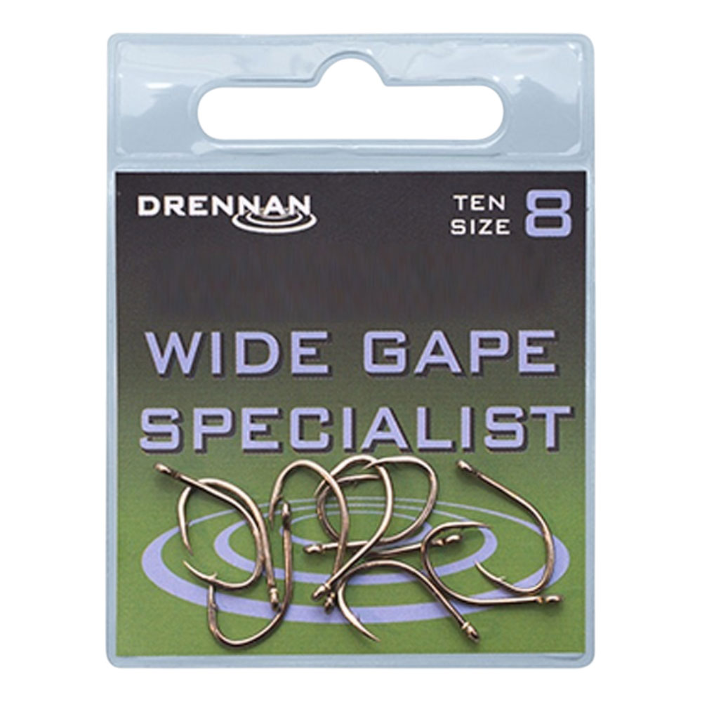Carlige Drennan Wide Gape Specialist nr.8