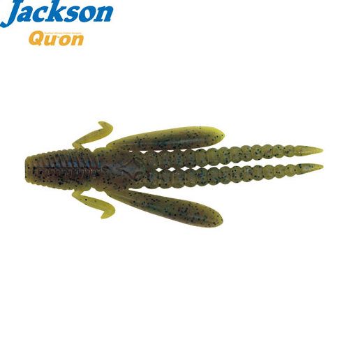 Creature Bait Jackson Qu-On Egu Jig Hog 3.2", culoare GPC