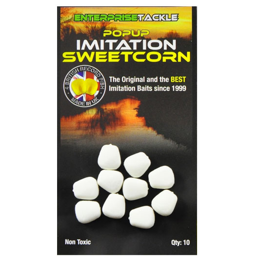 Porumb artificial Enterprise Tackle Pop-Up Sweetcorn - White