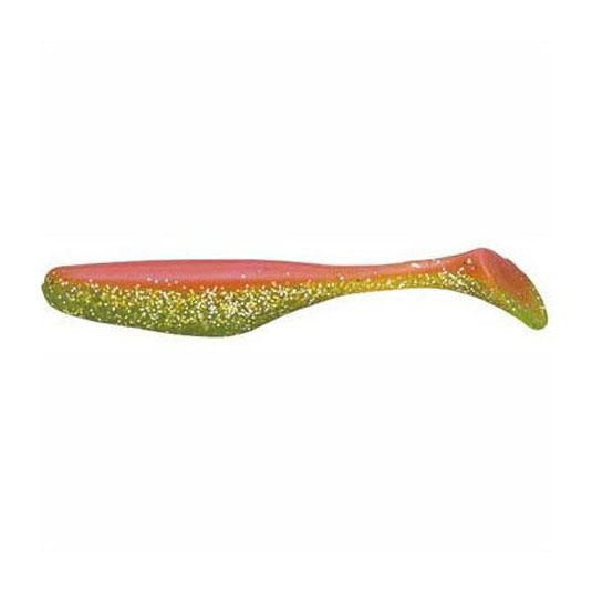 Shad Bass Assassin Turbo Shad 10cm, culoare Electric Chicken