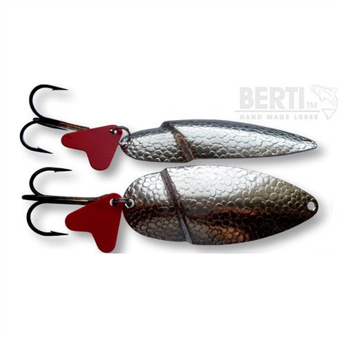 Lingura oscilanta Bertilure Doli XXL, amprenta Dr.Skin, culoare Nickel, 13gr.