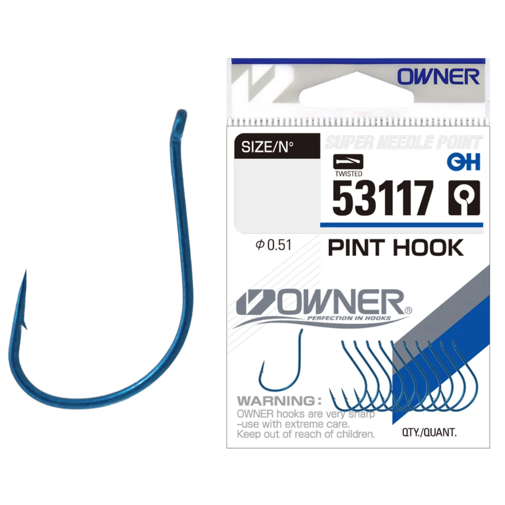 Carlige Owner 53117 Pint Hook Blue Nr.10