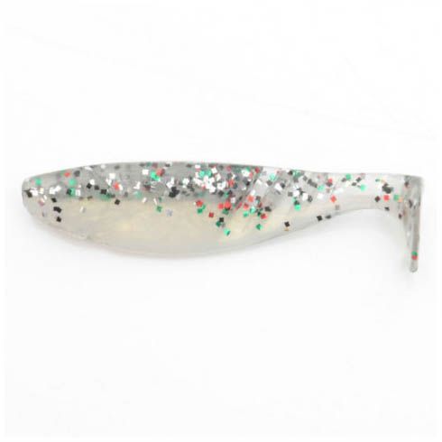 Shad Profi-Blinker Riptor, culoare alb perlat, 8cm, 5buc/plic