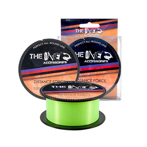 Fir monofilament The One Distance Force Yellow 0.25mm/270m