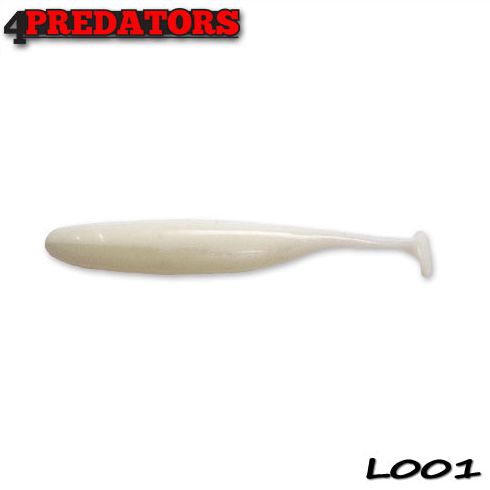 Shad 4Predators Finesse Impact Laminat 7cm , culoare 001 - 7 buc/plic