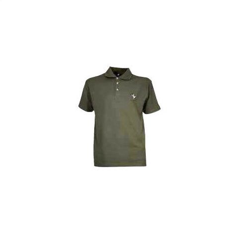 Tricou polo Treesco cu broderie, marime XL