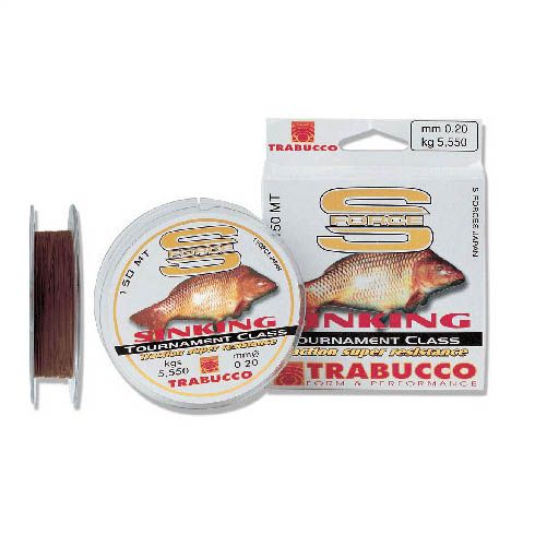 Fir monofilament Trabucco S-Force Sinking 0.18mm/2.80kg/150m