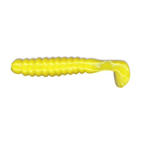 Grub Slider Crappie Grub 1.5" - Yellow