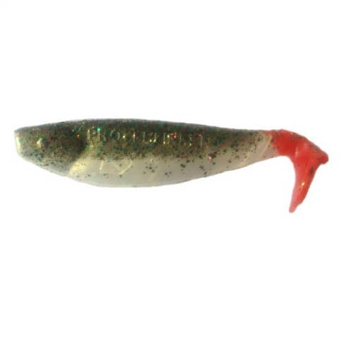 Shad Profi-Blinker Atractor, culoare perl-black-metalic, 13cm, 3buc/plic