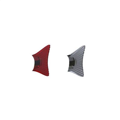 Rezerva coada Biwaa Biwaa Seven 10cm Red&Smoke 2 buc.