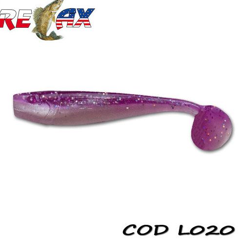 Shad Relax King Shad Laminat 12.5cm, culoare 020 - 5buc/plic