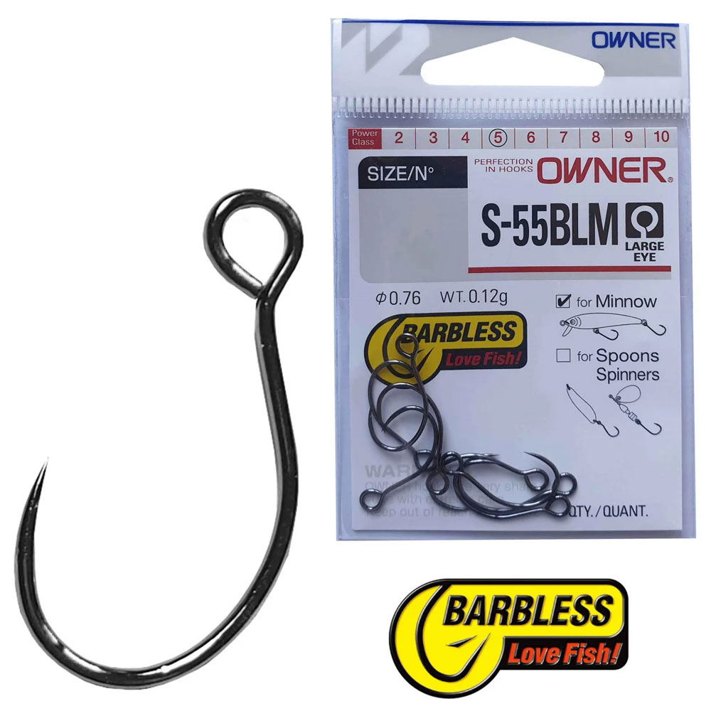 Carlige Owner Minnow S-55BLM 51611 Nr.12
