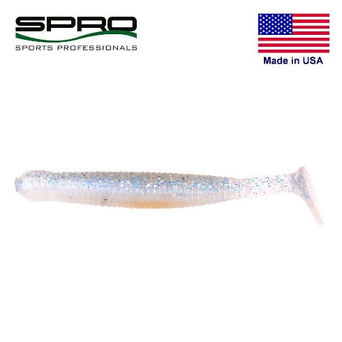 Shad Spro Arrow Tail 8cm, culoare Ice Blue