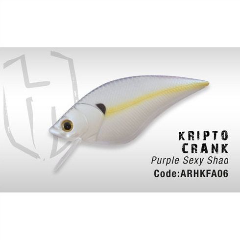 Vobler Colmic Herakles Krypto Crank 7.5cm, Purple Sexy Shad