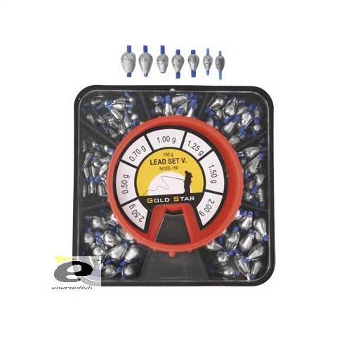 Set plumbi Gold Star V 0.5-2.5g
