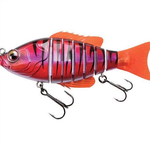 Swimbait Biwaa Seven Section 10cm/17g, culoare Ruby Tiger