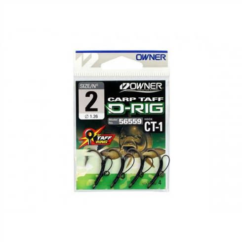 Carlige Owner Carp D-Rig nr.2