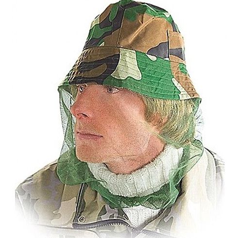 Palarie pescuit Jaxon UJ-HL01 cu plasa impotriva tantarilor - XL