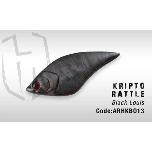 Vobler Colmic Herakles Krypto Rattle 7.5cm, Black Louis