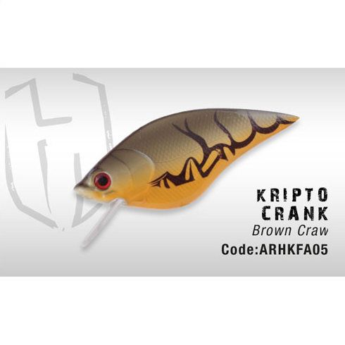 Vobler Colmic Herakles Krypto Crank 7.5cm, Brown Craw