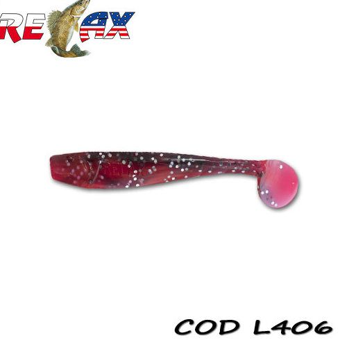 Shad Relax King Shad Laminat 7.5 cm, culoare 406 - 10buc/plic
