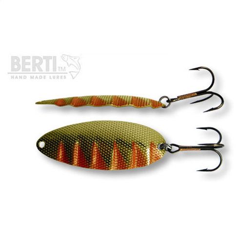 Lingura oscilanta Bertilure Linx Nr.2, amprenta Patrate, culoare Gold, 12g