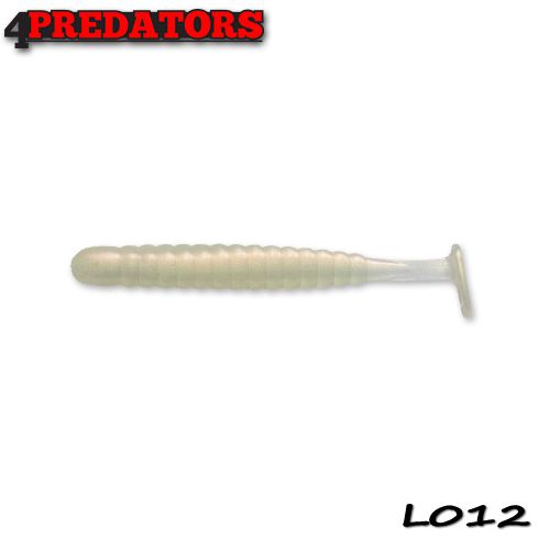 Shad 4Predators Worm Shad Laminat 8cm, culoare 012 - 6 buc/plic