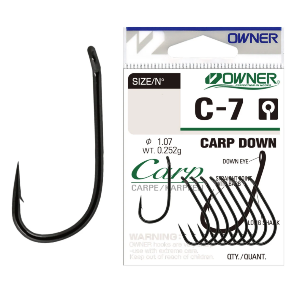 Carlige Owner C-7 Carp Down Nr.1