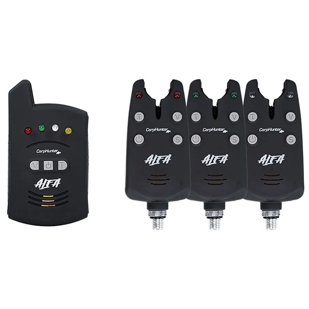 Set 2 senzori + statie Carp Hunter Alfa