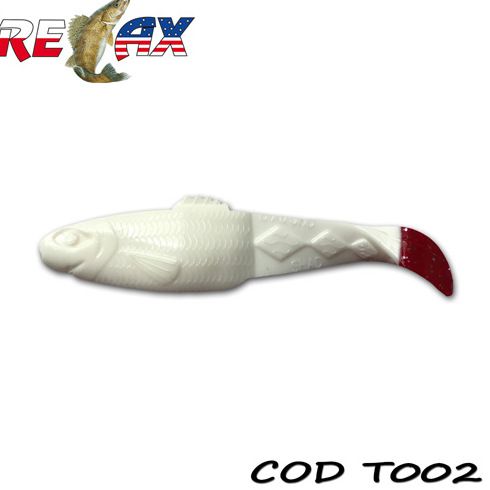 Shad Relax Diamond Shad Tail 7.5cm, culoare 002 - 10buc/plic