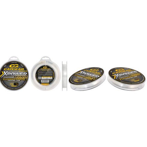 Fir Fluorocarbon Catgear XPower Mono Leader 1.20mm/50m/90.70kg