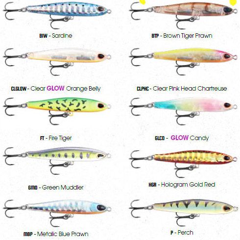 Vobler Storm Gomoku Flutter Slim 45 4.5cm/2g, culoare P