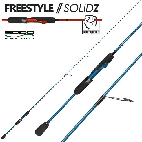 Lanseta Spro FreeStyle Solidz Aquablast 1.80m/15g