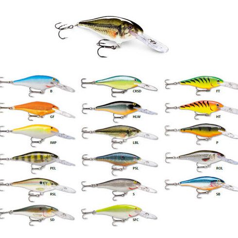 Vobler Rapala Shad Rap 9cm/15g, culoare ROL