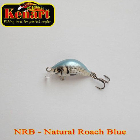 Vobler Kenart Hunter F 2cm, culoare NRB
